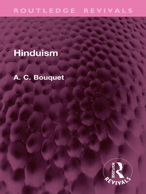 cover image of Hinduism